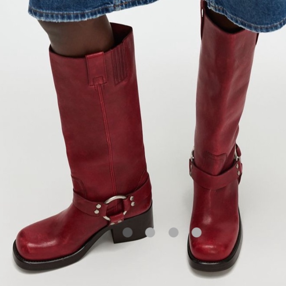 Jeffrey Campbell Katrina Pull-On Tall Boots